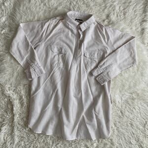 Comme Toi Very Pale Pink Linen Tunic, size L